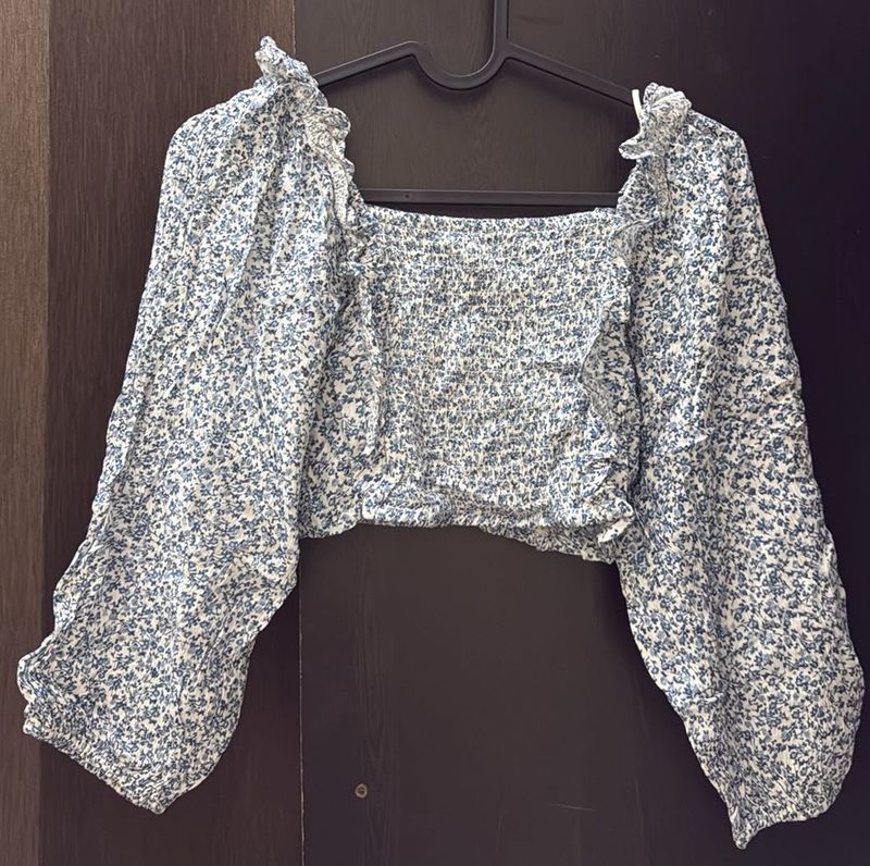 Floral Crop Top