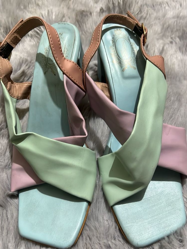 Pastel Color Heel