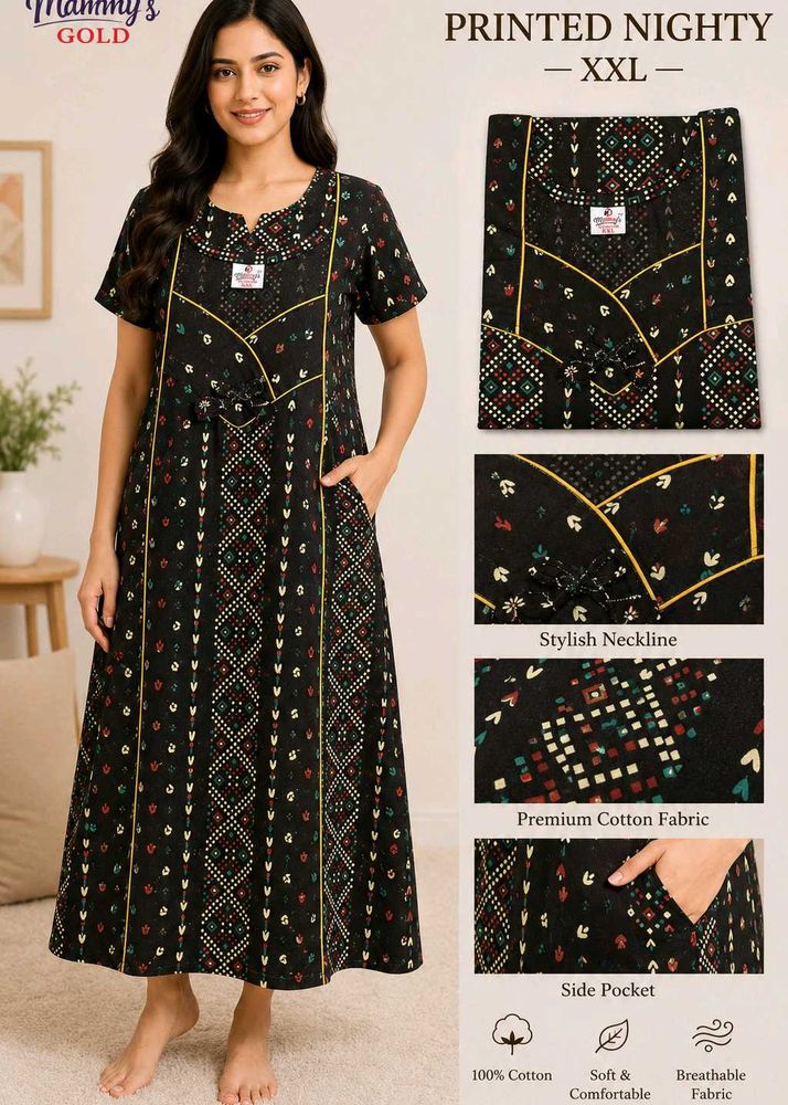 NewMammy's Gold Nighty XXL stock clearance