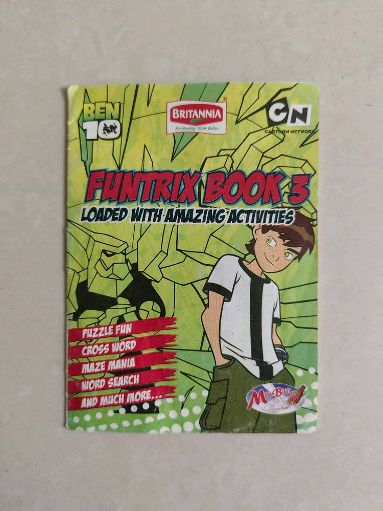 Britania Ben 10 activity book no.3