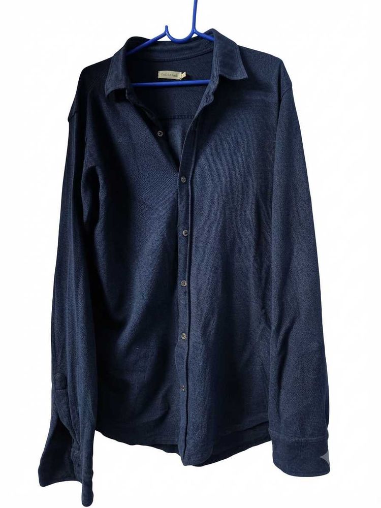 Men's Long Sleeve Button-Up Shirt