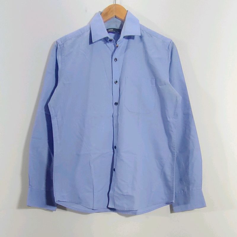 Men's Blue Cotton Shirt | Chest 42 | Length 27