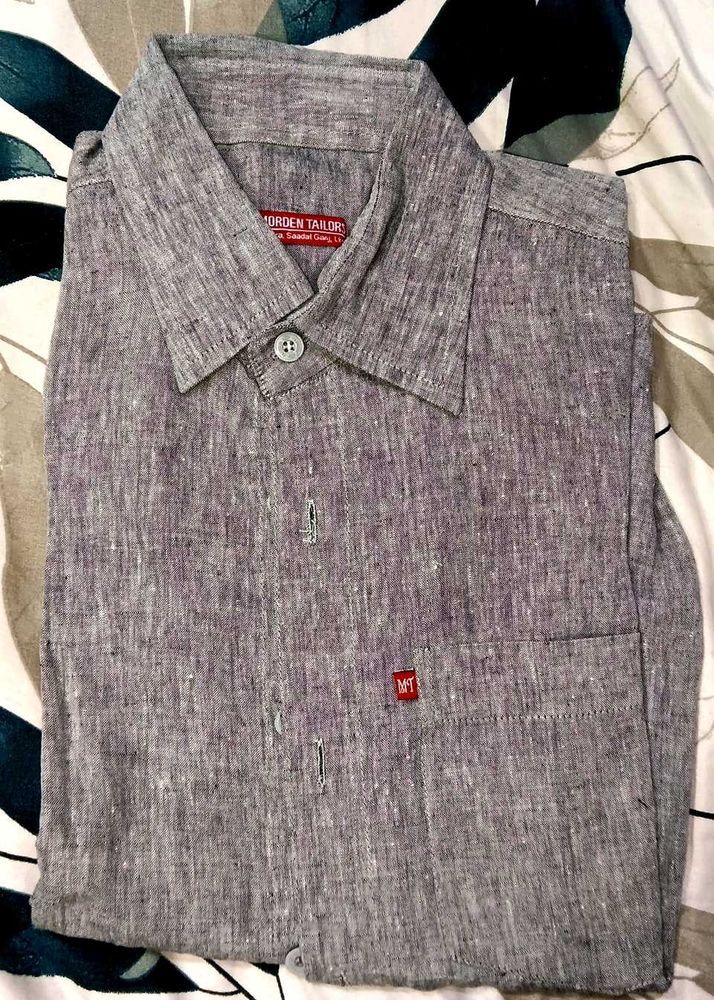 Men's Linen Blend Shirt