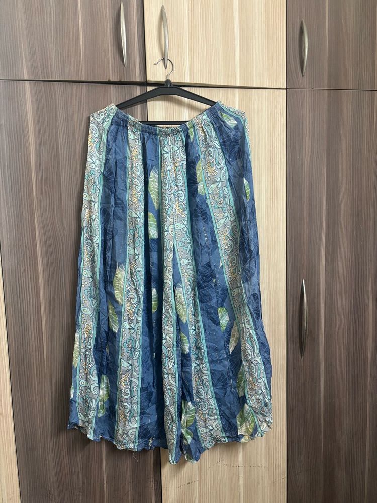 Boho Print Maxi Skirt