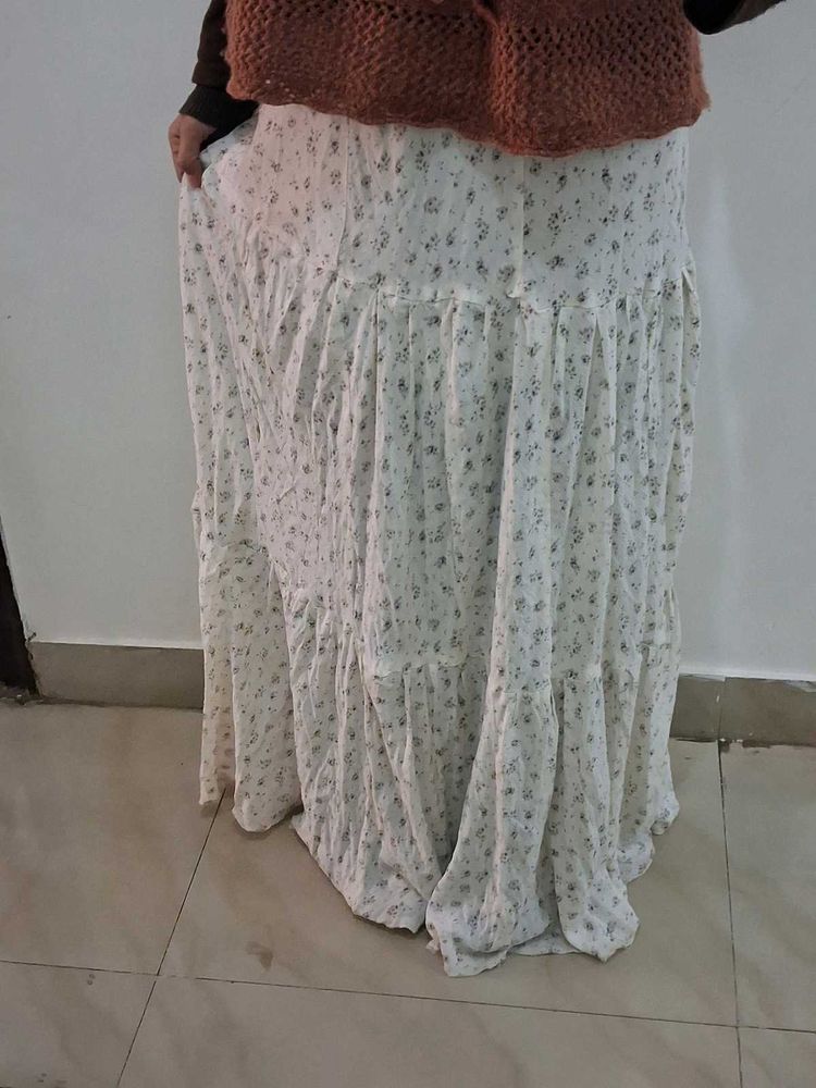 Floral coquette Skirt