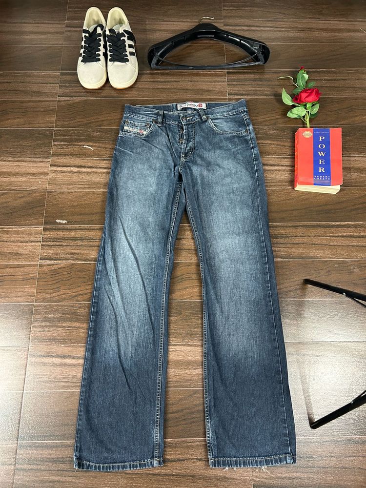 Diesel Distressed Blue Denim Jeans