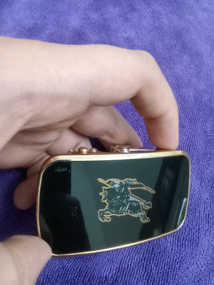 Vintage Burberry Equestrian Knight Belt Buckle