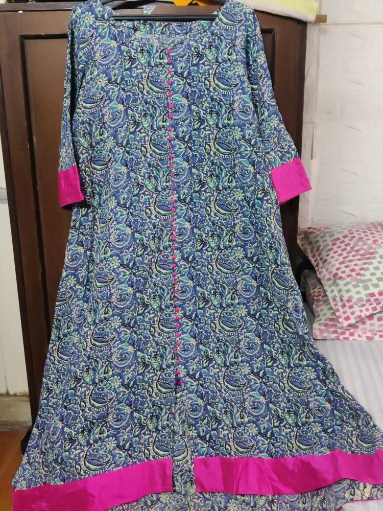 A-line Cotton Kurta