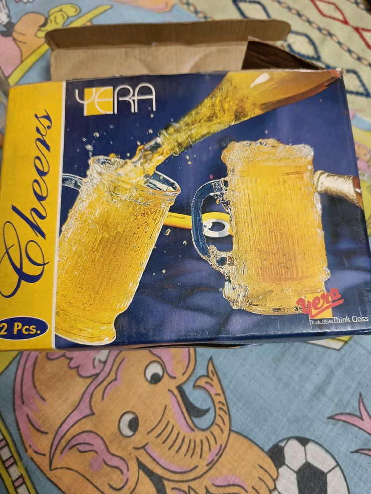 Yera Beer/ Fruit Juice Mugs