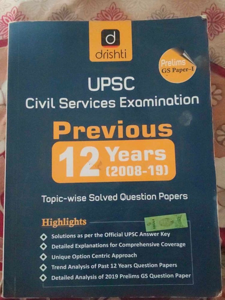 UPSC Civil Services Examination Previous 12 Years
