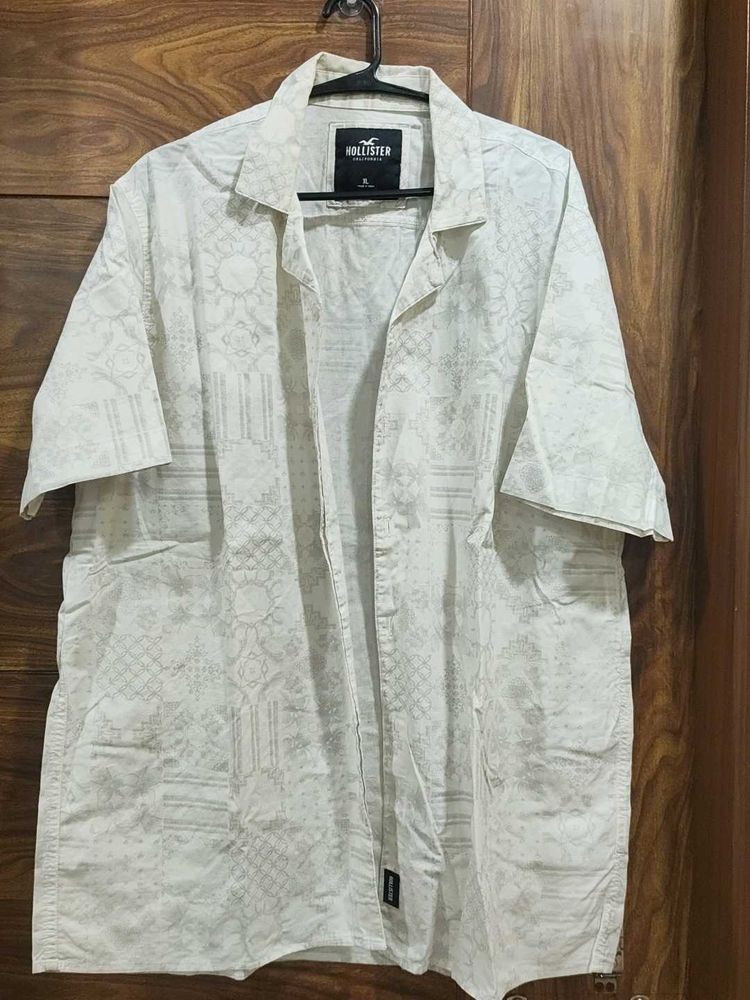 Hollister Short Sleeve Camp Shirt