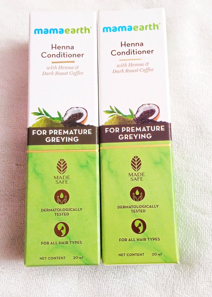Pack Of 2⃣   😱Mamaearth Henna Conditione