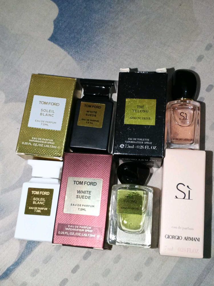 Assorted Mini Perfume Bottles