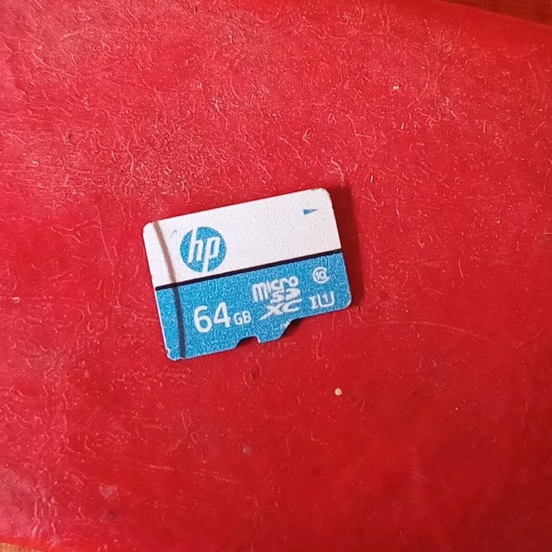 HP 64gb Micro SD Card
