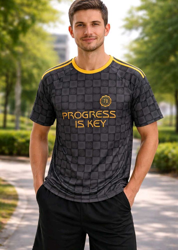 Men's Graphic T-Shirt - Progress Is Key