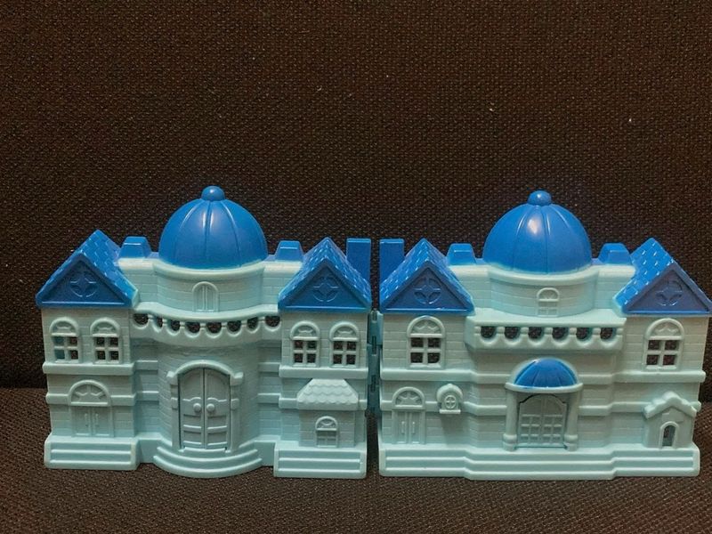 Blue Castle Toy Set