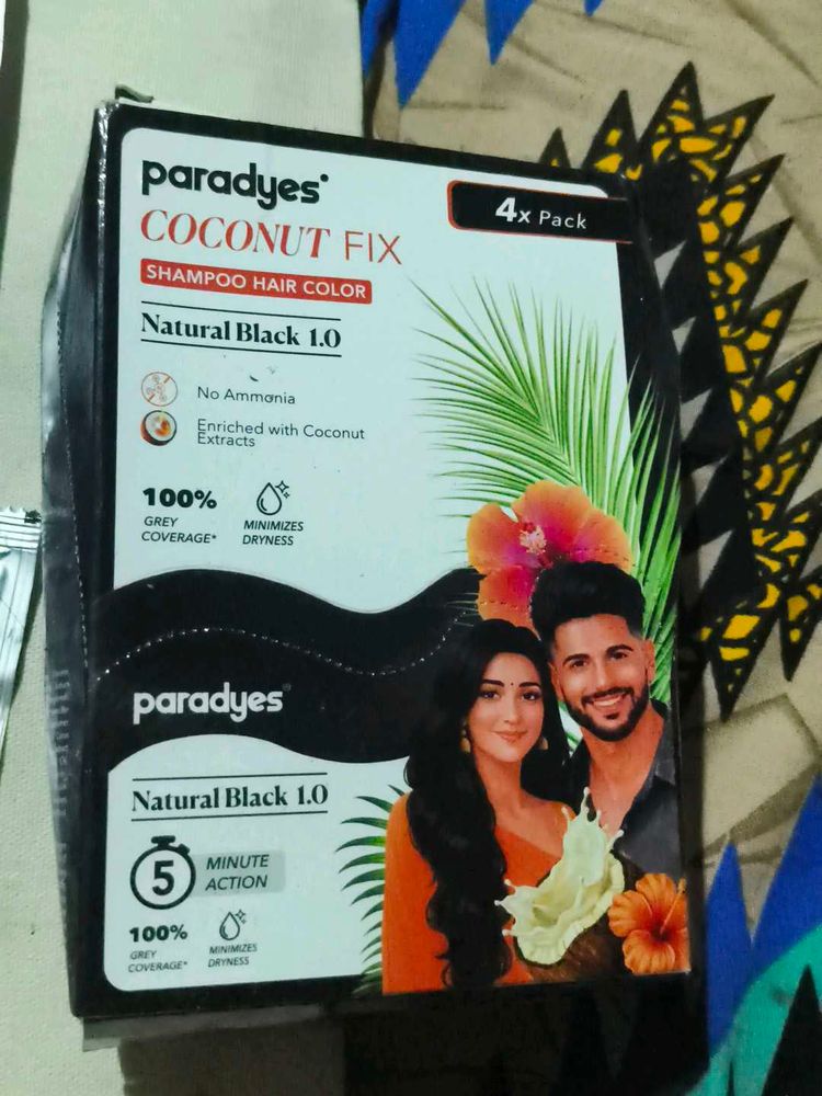 Paradyes Coconut Fix Natural Black Hair Color