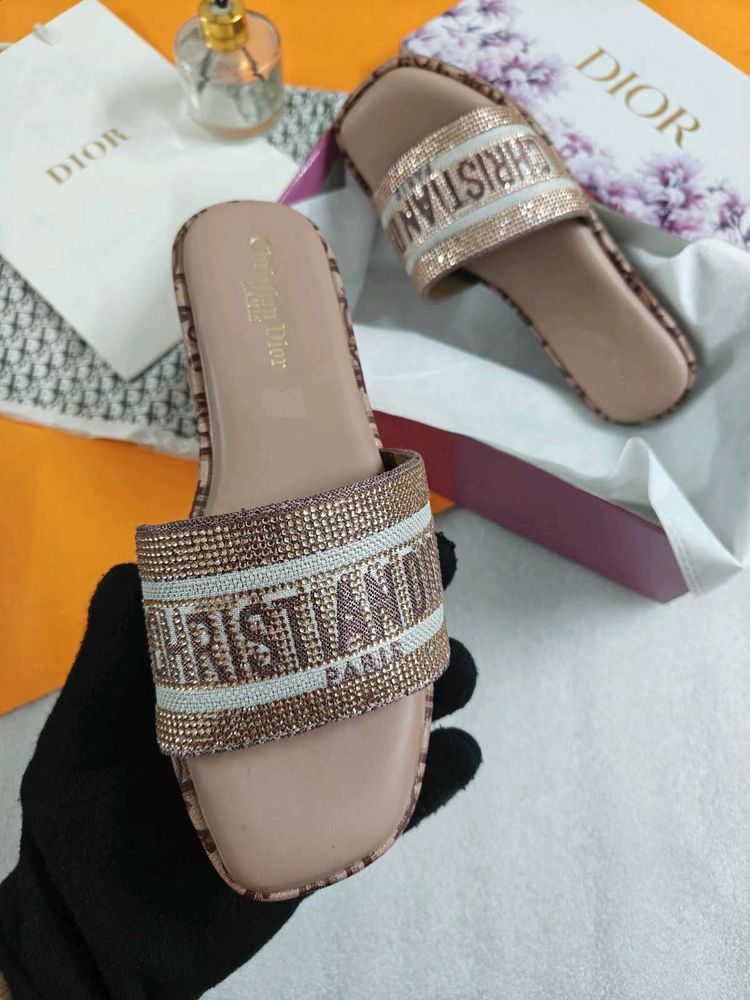 Dior Flats New Stock Premium
