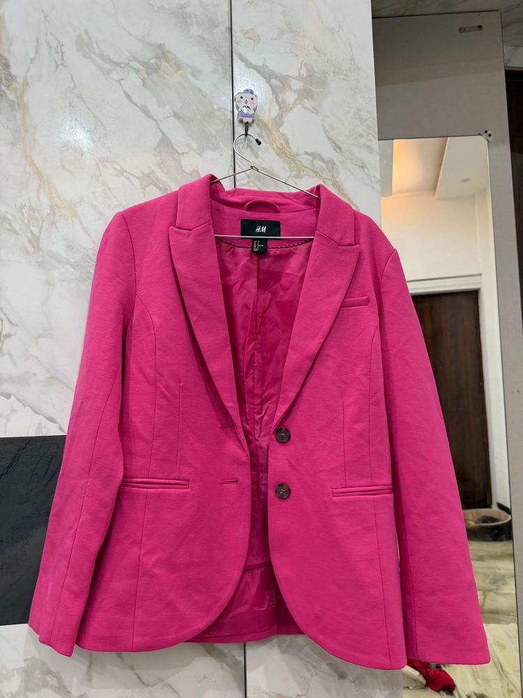 Bright Pink Blazer