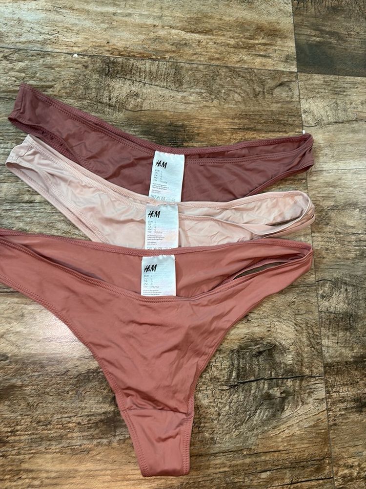 H&amp;M Bikini Bottoms - Pack of 3