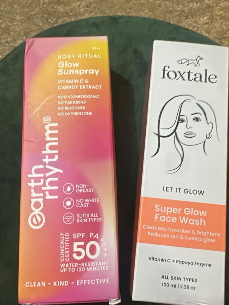 Earth Rhythm &amp; Foxtale Skincare Set