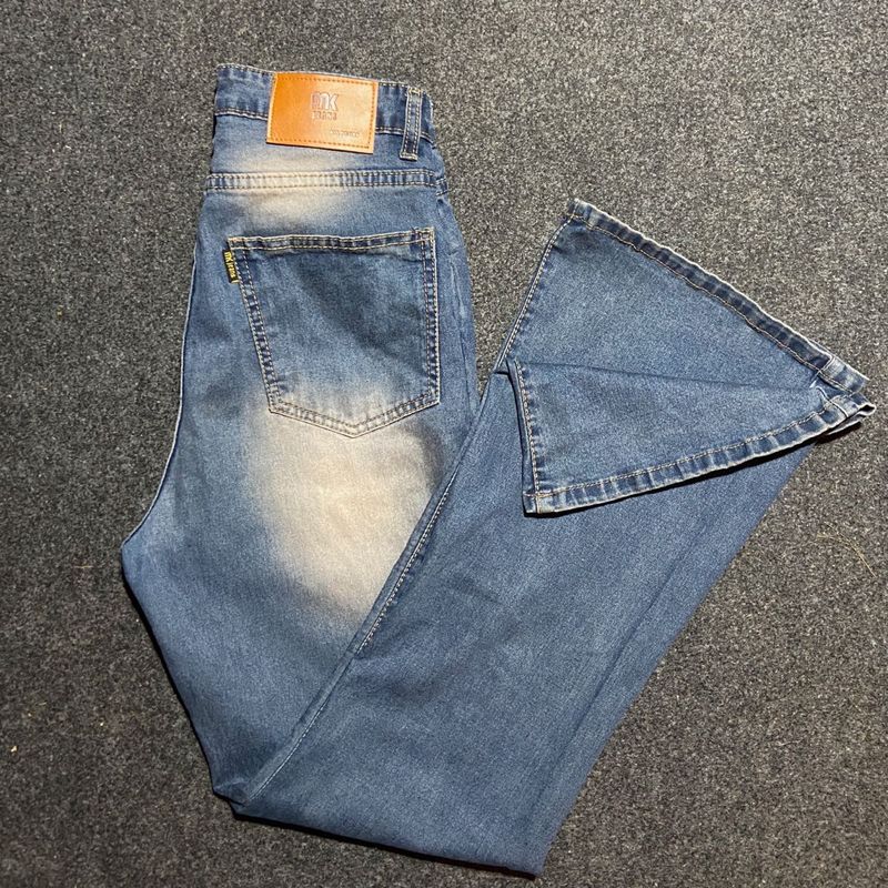 Stylish Blue Flare Jeans