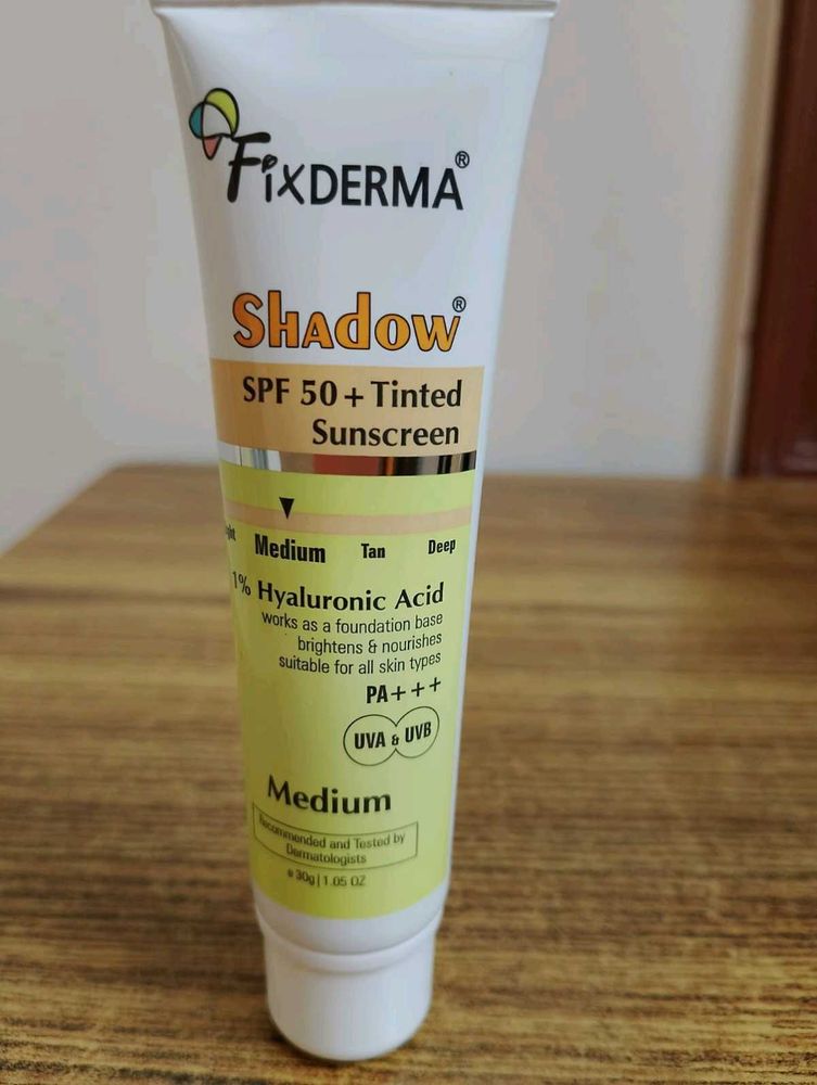 Fixderma Shadow Tinted Sunscreen SPF 50+