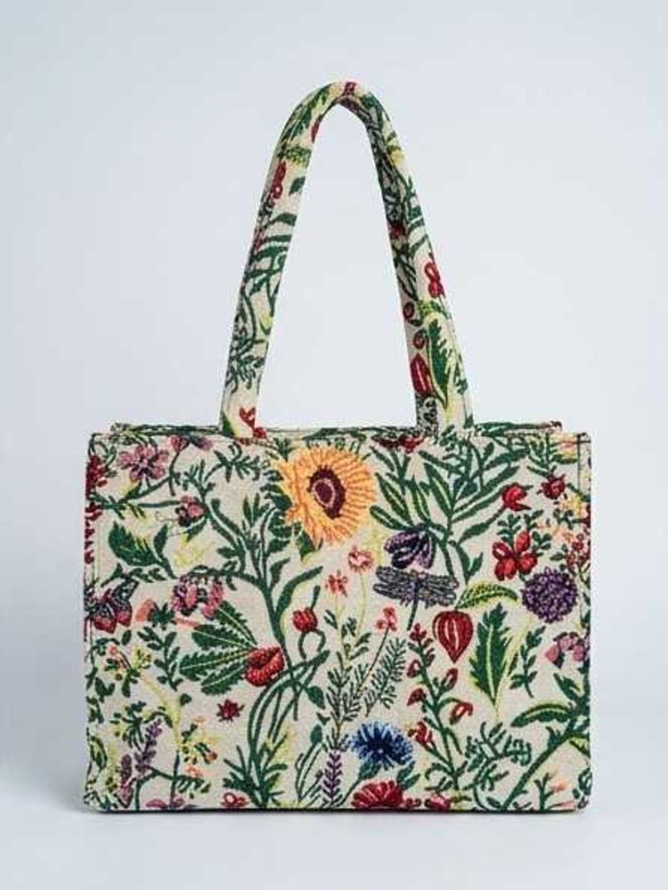 Floral Tote Bag
