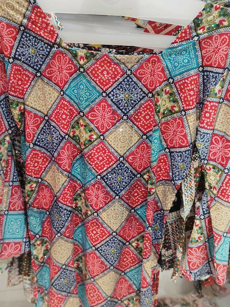 Vibrant Bandhani Print Kurta