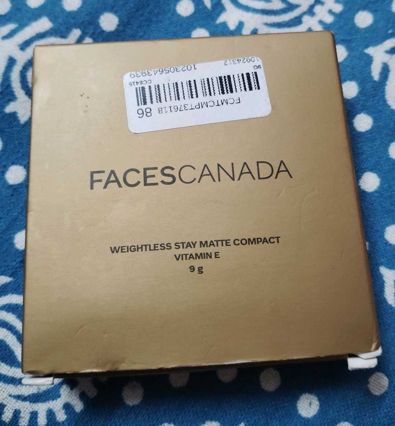 Faces Canada Compact Powder - Matte Finish