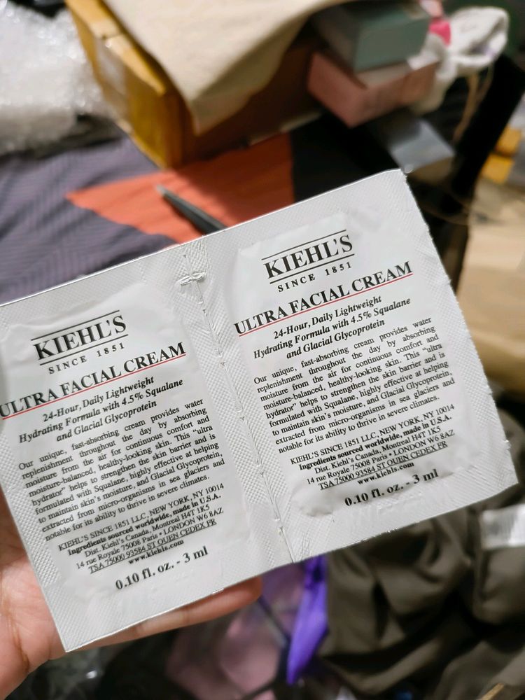 Qty 2 Kiehl's Ultra Facial Cream