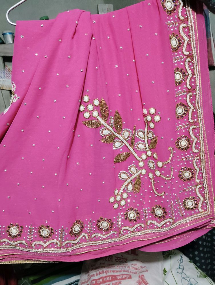 Women Heavy Saree Wedding Season