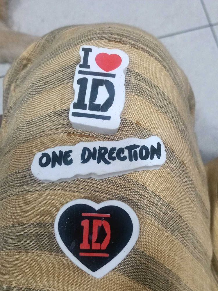 One Direction Eraser Set