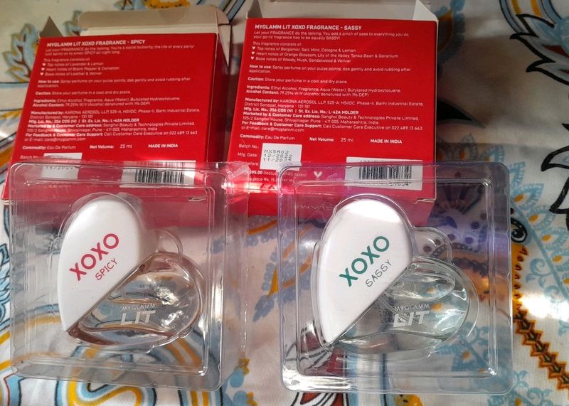 Myglamm Xoxo Perfume Combo 🤩🤩 Spicy &amp; Sassy