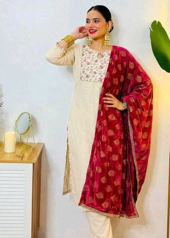 price drop🩷Anouk women Embroided Kur