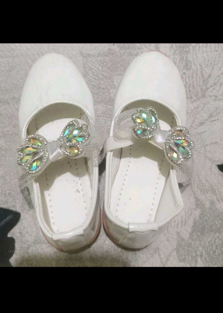 Sparkly Butterfly Ballerina Shoes