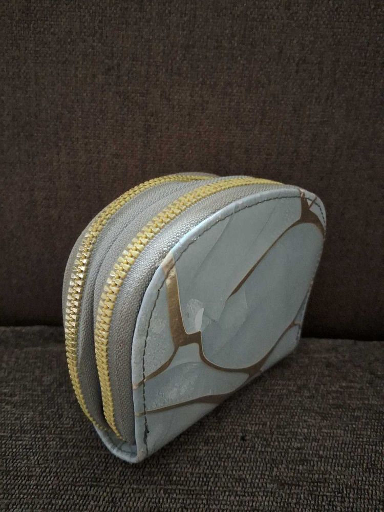 Stylish Marble Print Wallet Purse