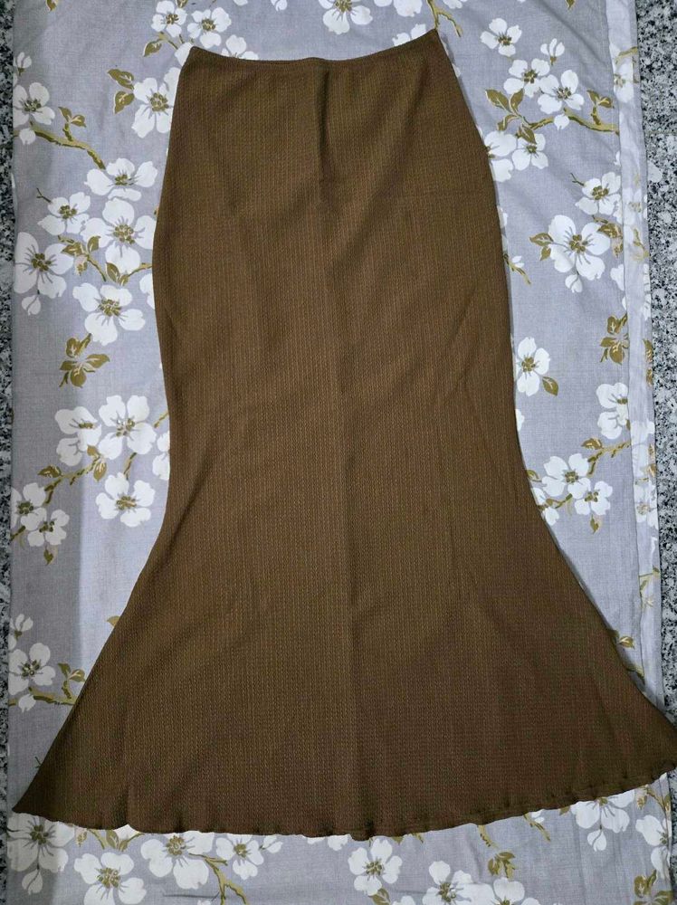 Solid mermaid skirt