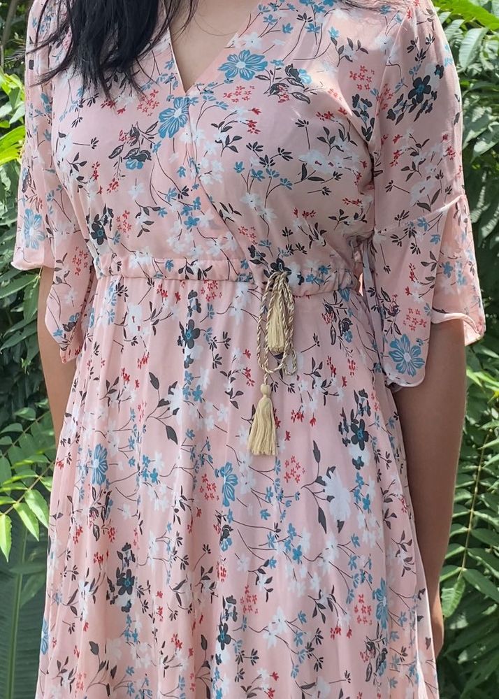 Modern Kimono Style Dress