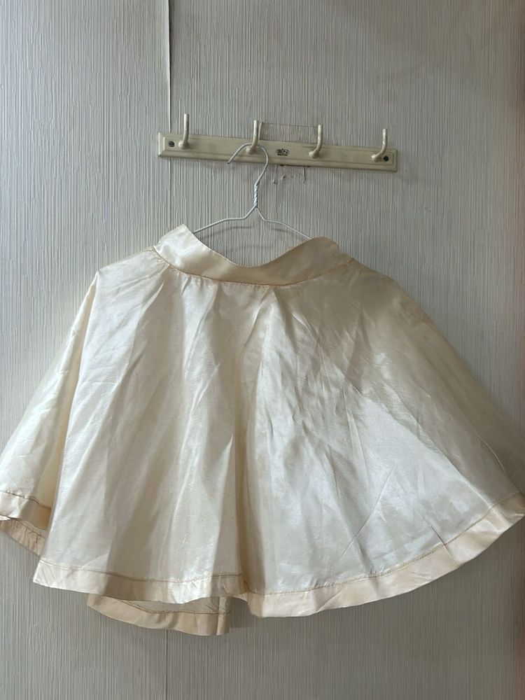 Elegant Cream skirt