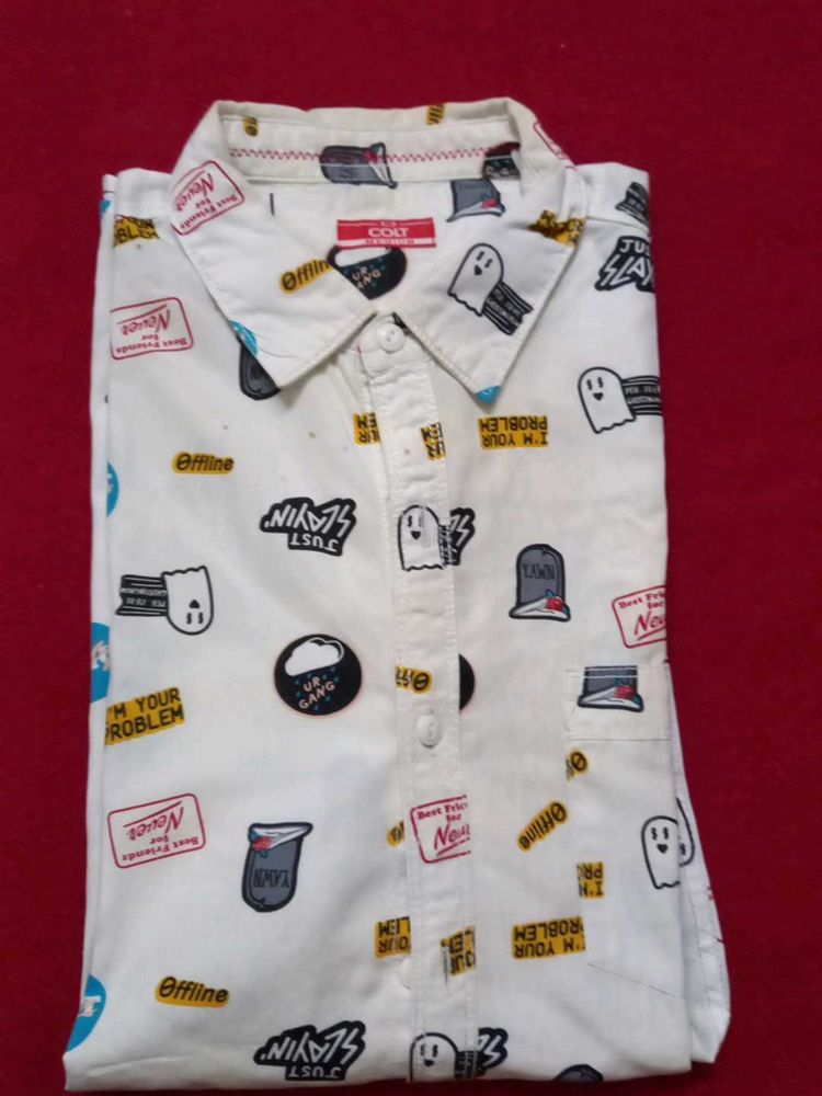 Cool Patterned Shirt, STORED in Cubbord For long