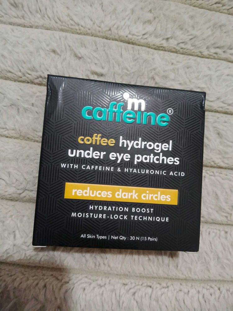 Caffeine Coffee Hydrogel Under Eye Patches