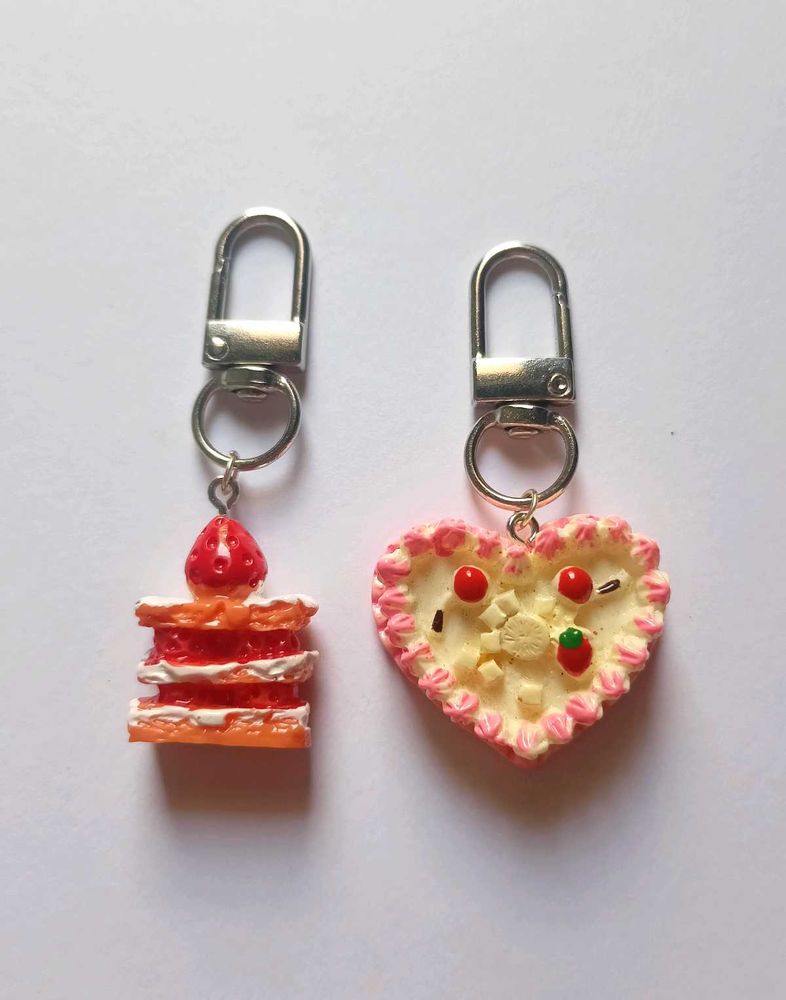Cute Dessert bagcharms Set