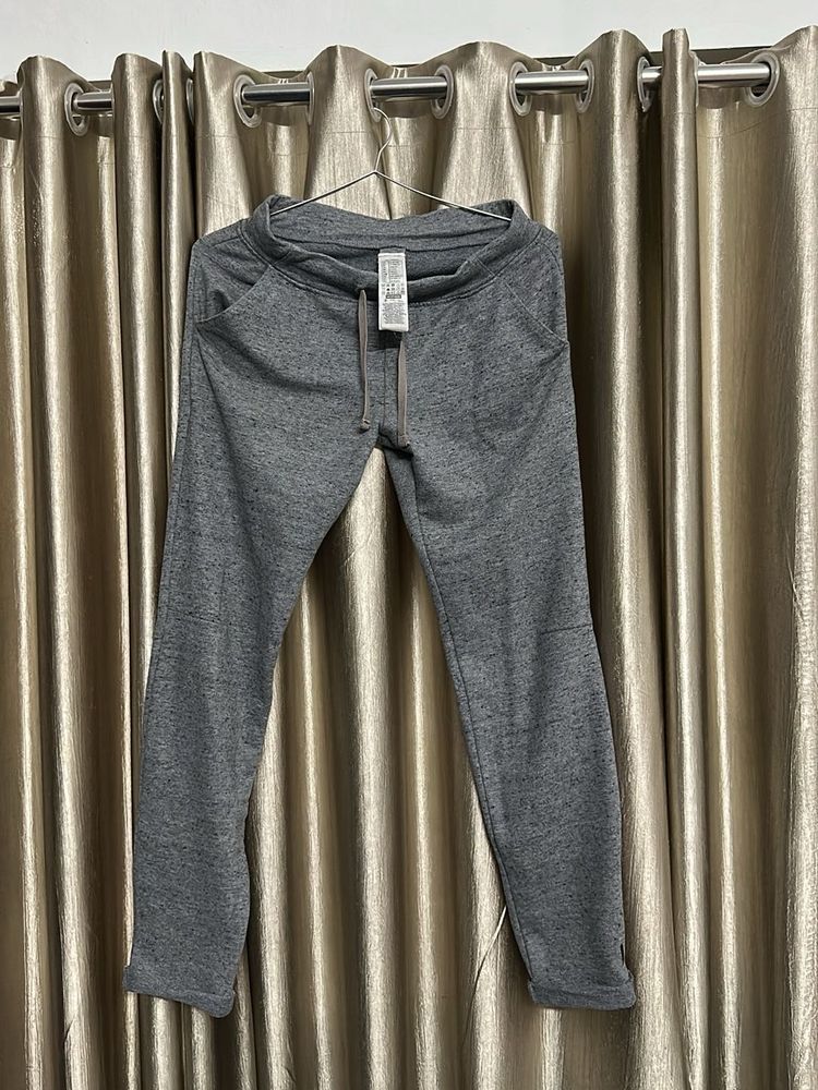 Gray Casual Sweatpants