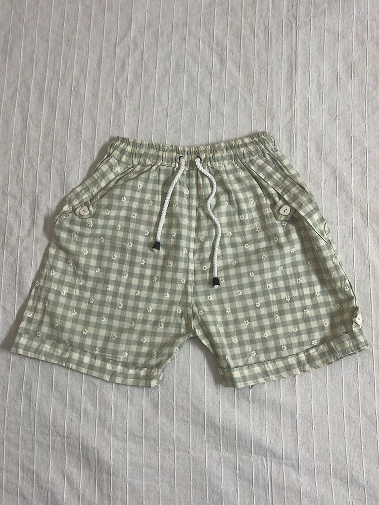 Cute Gingham Shorts