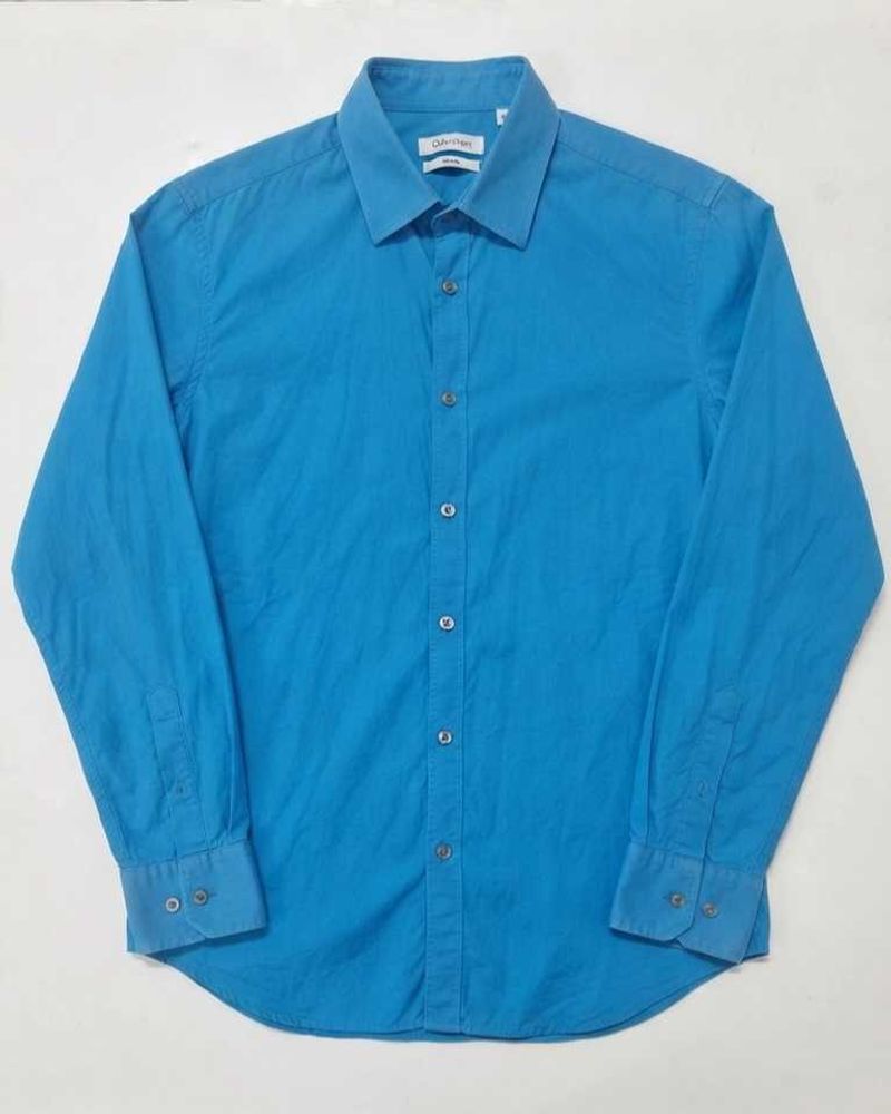 Calvin Klein Men's Blue Shirt
