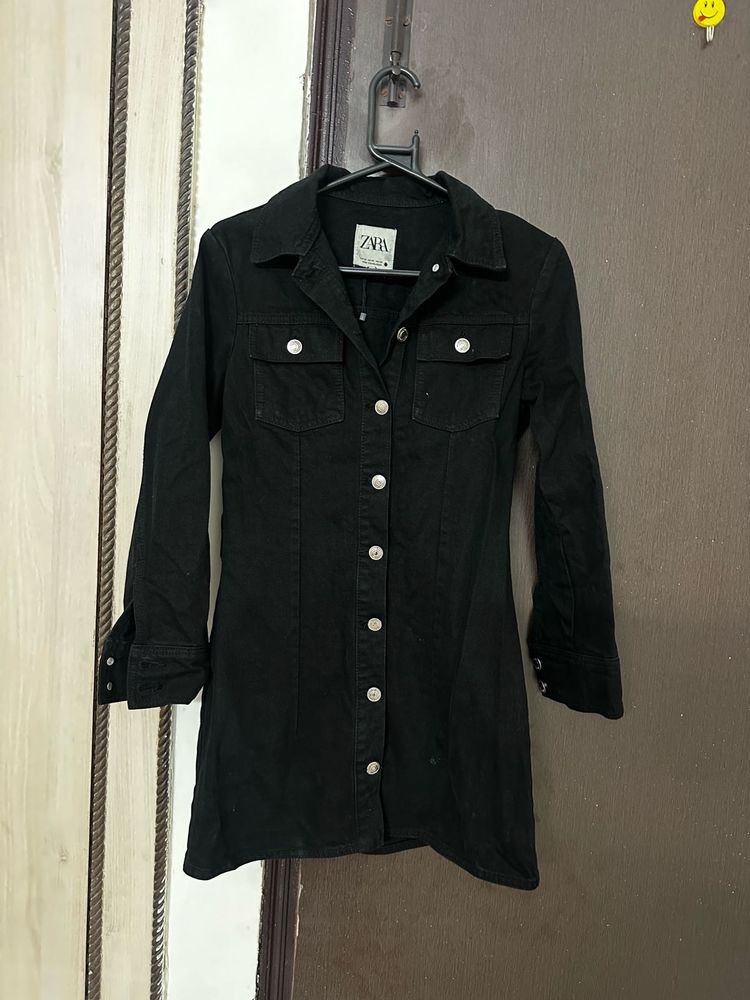 Zara black dress