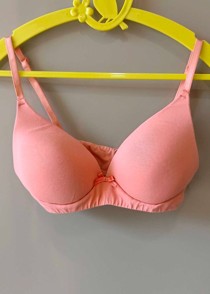 Coral Padded Slip-on Bra
