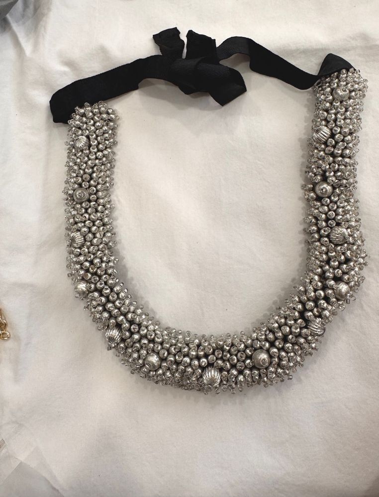 Statement Beaded Necklace