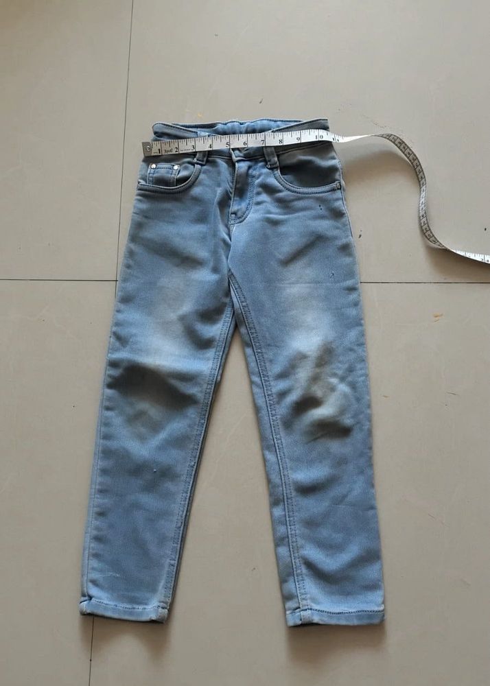Kids Light Wash Denim Jeans